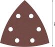 Bosch Schleifblatt F460 Best for Wood and Paint, 93 mm, 120, 5er-Pack Produktbild img3 S