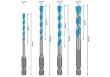Bosch EXPERT HEX-9 Multi Construction Bohrer-Set, 4x90/5x100/6x100/8x100 mm, 5-tlg. Produktbild img11 S