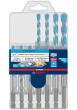 Bosch EXPERT HEX-9 Multi Construction Bohrer-Set, D= 5/5,5/6/6/7/8/10 mm, 7-tlg. Produktbild img11 S