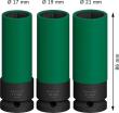 Bosch PRO Impact Socket Set mit PET-Abdeckungen, 1/2", extra tief, 3‑tlg. Produktbild img3 S
