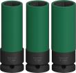 Bosch PRO Impact Socket Set mit PET-Abdeckungen, 1/2", extra tief, 3‑tlg. Produktbild img4 S