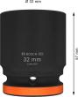 Bosch PRO Impact Socket, 3/4", 32 mm, Standard Produktbild img3 S