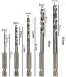 Bosch PRO Wood HSS Holzspiralbohrer-Set. 5-tlg. Produktbild img4 S