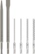 PRO SDS plus-4C Meißel- und Bohrer-Set, 6-tlg. Produktbild img1 S