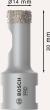 Bosch PRO Core Cutter dry, 14 x 30 x 22,23&nbsp;mm Produktbild