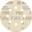PRO F355 Schleifblatt, 125 mm, G80 Produktbild img4 S