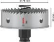 PRO Sheet Metal PC Plus Lochsäge, 76&nbsp;mm Produktbild img5 S