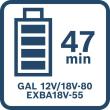 Starter-Set 2x EXBA18V-55 + GAL12V/18V-80 Produktbild img12 S