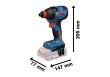 Bosch EXPERT Schlagschrauber EXDX18V-210 Produktbild img3 S
