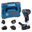 Bosch Schrauber GSR 12V-32 FC, div. Aufsätze, Zusatzhandgriff, Tiefenanschlag, L-BOXX Produktbild img1 S