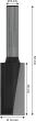 Bosch PRO Nutfräser, zweischneidig, Ø 16 x L 30, Schaft 8 mm Produktbild img3 S