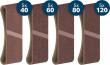 Bosch PRO X440 Schleifband Set, 75x457mm, K40/60/80/120, 20-tlg., Starter Pack Produktbild img2 S