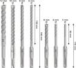 Bosch PRO SDS plus-5X Hammerbohrer-Set, 5/6/8/6/8/10/12 mm, 7-tlg Produktbild img3 S