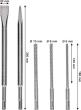 Bosch PRO SDS plus-4C Meißel- und Bohrersatz, 5-tlg Produktbild img2 S
