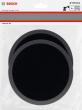 Bosch Polierschwamm, 125 mm, Finish, 2 Stk Produktbild img2 S