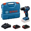 Bosch Akku-Bohrschrauber GSR18V-52, 2 x Akku GBA 18V 2.0Ah in L-Case Produktbild img1 S
