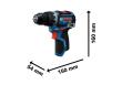 Bosch Akku-Schlagbohrschrauber GSB12V-32, 2x Akku GBA 12V 2.0Ah in L-BOXX Produktbild img3 S