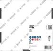 Bosch Multi Material Turbo Diamond Trennscheibe, 180 x 22.23 x 7 mm, 10 Stk. Produktbild img4 S