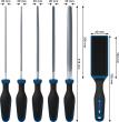 Bosch Feilen-Set, 5-tlg., PRO Feilenbürste Produktbild img4 S