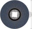 Bosch PRO X571 Fächerschleifscheibe, abgewinkelt, 125 mm Produktbild img5 S