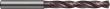 Spiralbohrer&nbsp;mit Innenkühlung&nbsp;VHM / Ø 9,900&nbsp;mm / m7 / 5xD / DIN 6537L / TiAlSiN Produktbild img1 S