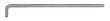 KL-0280-2202 A Winkelschraubendreher mit Kugelkopf, Innen-6-kant 6 mm Produktbild