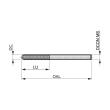 Dormer Pramet Frässtift – Walzenrund P5053.0X3.0 Produktbild img3 S