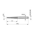 Dormer Pramet Frässtift – Spitzkegel P5233.0X3.0 Produktbild img3 S