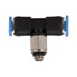 RIEGLER T-Steckverschraubung »Blaue Serie« mini, drehbar, M5 Produktbild