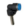 RIEGLER L-Steckverbindung, Stecknippel 4 mm »Blaue Serie« mini, Schlauch- Ø 4 Produktbild img1 S