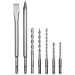 Flex Hammerbohrer-/Meißelset SDS-plus Xtreme Plus CH/HD 4-C Set SDS-plus Xtreme Plus Produktbild img1 S