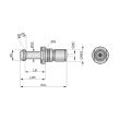 Dormer Pramet Anzugsbolzen MAS 403 BT Big Plus mit Kühlmittelbohrung – abgedichtet PS.BBT.30.45.C.S.FANUC Produktbild img2 S