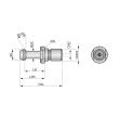 Dormer Pramet Zugschraube MAS 403 BT mit Kühlmittelbohrung - Gedichtet PS-BT-C-S Produktbild img2 S