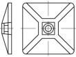 Reyher ART 82550 PA 6.6 B = max. 5,4 Bef.-Sockel, natur,SK MB4CA(S) VE=S Produktbild img2 S