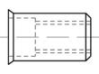 Reyher Artikel 88418 A 2 (1.4567) S klein Blindniet-Muttern, rund, offen, kleiner Senkkopf 90° Produktbild img2 S