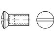 Reyher Artikel 88964 Messing galvanisch vernickelt Hülsenmuttern mit Linsensenkkopf, mit Innengewinde Produktbild img2 S