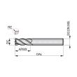 Dormer Pramet Schaftfräser mit Eckenradius S662 Produktbild img4 S