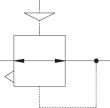 RIEGLER Druckregler pneumatisch vorgesteuert »SYNTESI«, BG 2, o. Buchsen Produktbild img3 S