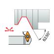 Dormer Pramet Drehwerkzeughalter ISO C SDXC(RL) EXT Produktbild img2 S