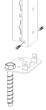 Schulte Befestigungsset (1x Schraubanker 10/70, 2x Blechtreibschraube 4,8 x 13) Produktbild img1 S