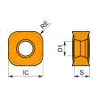 Fräswendeschneidplatte - Hochvorschub SNGX 110416SR-MM:M9340 Produktbild img2 S