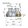 Dormer Pramet Aufsteckfräser - Planfräsen SOE06Z Produktbild img4 S