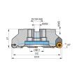 Dormer Pramet ECON ON06 43° Planfräser in doppelt negativer Ausführung und Innenkühlung SON06C Produktbild img4 S