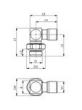 RIEGLER L-Steckverschraubung »NonPlusUltra«, drehbar , G 1/2, Ø 16mm, VPE10 Produktbild img2 S