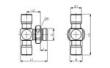 RIEGLER T-Steckverschraubung »NonPlusUltra«, drehbar , M5, Ø 4mm, VPE10 Produktbild img2 S