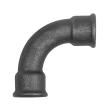 RIEGLER Bogen 2, 90°, lang, Rp 2 1/2 i., Rp 2 1/2 i., Temperguss schwarz Produktbild img1 S