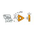 Dormer Pramet Wendeschneidplatte zum Gewindeschneiden - Außen - Vollprofil - 60° metrisches ISO-Gewinde TN M EXT Produktbild img2 S