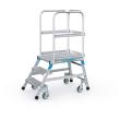 Zarges Podesttreppe, einseitig 3 Stufen Produktbild img1 S