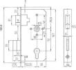 Schl.Gehäuse Nr.400/401 PZW 55/72/8 40mm Produktbild img2 S
