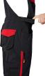H-Latzhose Performance schwarz/rot Gr. 29 FORTIS Produktbild img3 S
